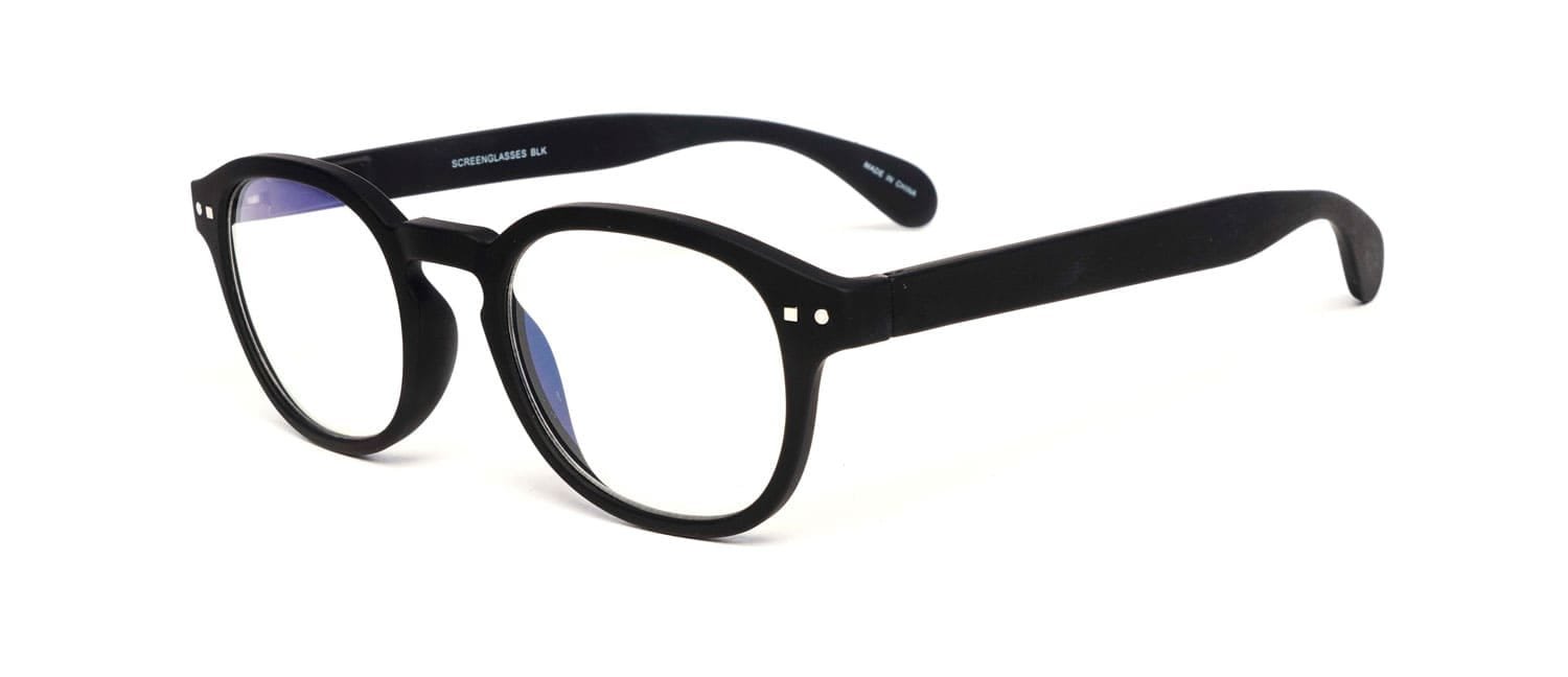 Black model 2 reading glasses side