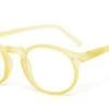 Yellow model 4 reading glasses side